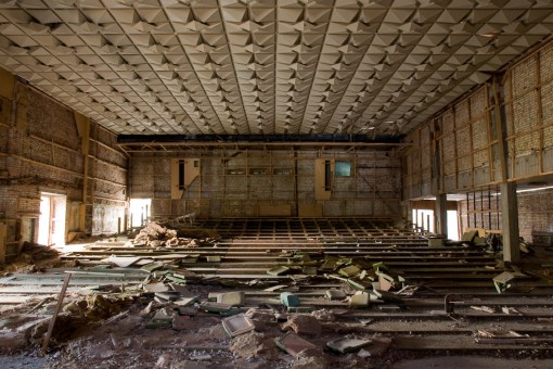 Palace of Culture Theatre seating, Pripyat Palace of Culture Theatre seating, Pripyat
