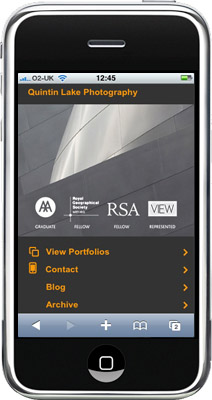 Quintin Lake Architectural Photography Portfolio now available to view on iphone & ipad. 