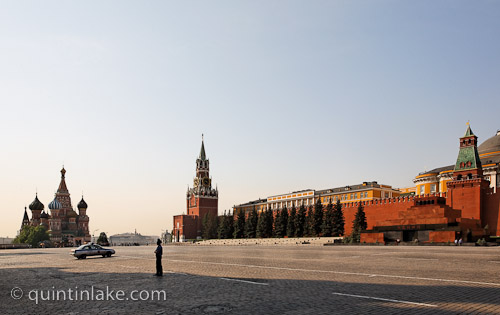 Saint Basil's Cathedral, Kremlin and Lenin's Mausoleum, Red Square, Russia