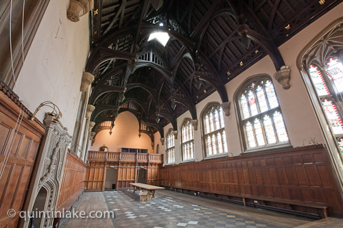 Pembroke College Hall, Bar And Common Room (ground and first floor) before Refurbishment