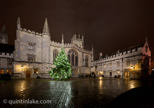 Magdalen College School Carol Service - December 2010, Magdalen College Chapel, Oxford