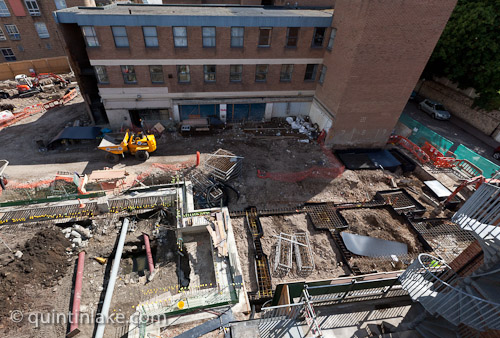 Pembroke College Brewer Street Project, May '11