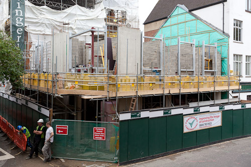 September 2011: Pembroke College Brewer Street Project