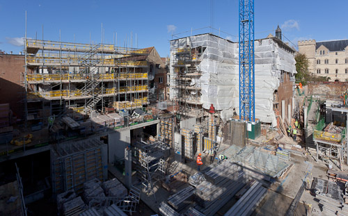 Octobeber 2011: Pembroke College Brewer Street Project