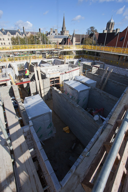 Octobeber 2011: Pembroke College Brewer Street Project