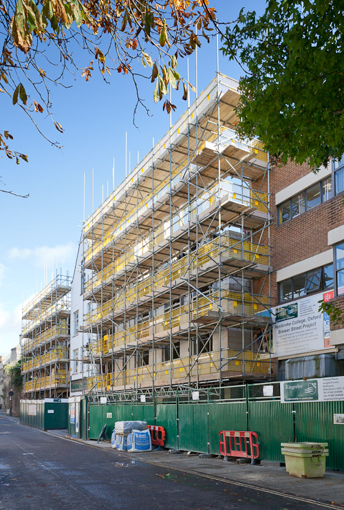 Octobeber 2011: Pembroke College Brewer Street Project