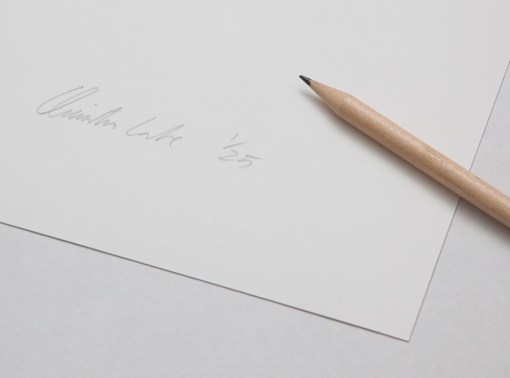 Signed and editioned on the reverse behind the image area.