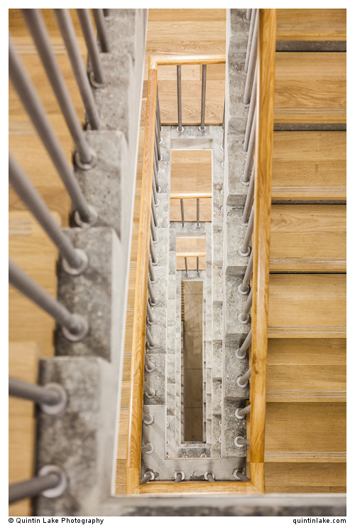 Stairs in the Wagstaff Building
