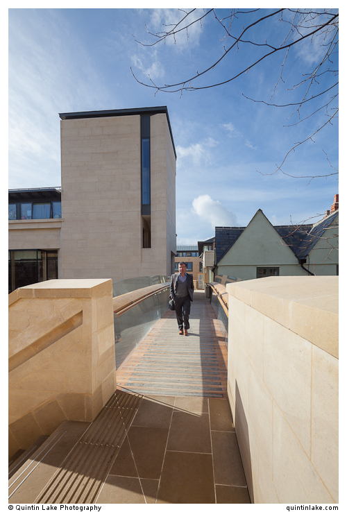 The Harold H W Lee Building & the bridge