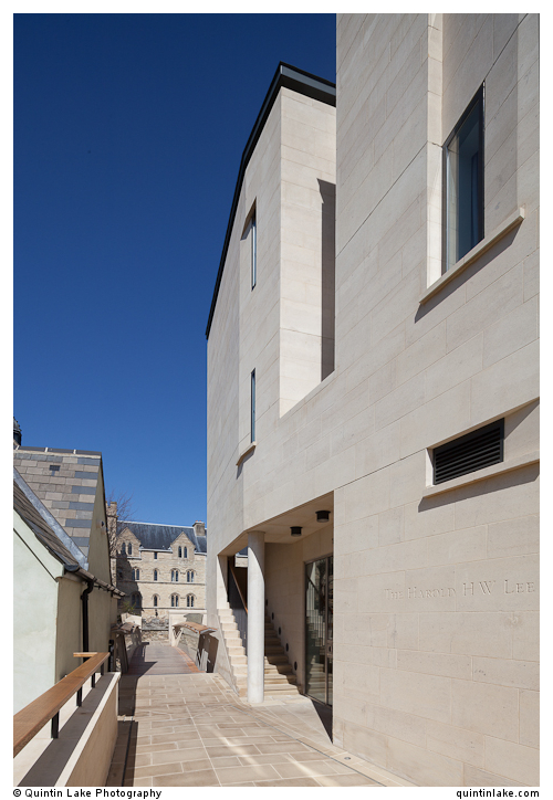 The Harold H W Lee Building & the bridge