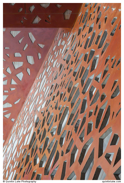 Copper staircase, Villa Mallorca. Arup