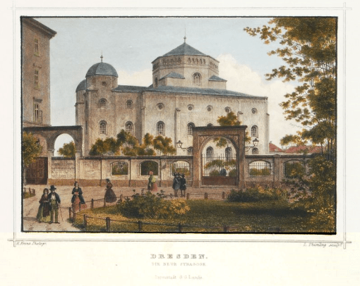 The Semper Synagogue c. 1860