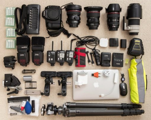 Photo gear for a 10 day architectural photography assignment in Denmark
