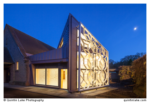 Medway Crematorium, Kent, UK. New Chapel by Clay Architecture, 2