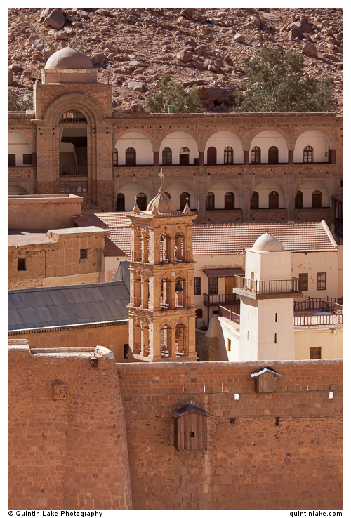 Bell tower (left) & Mosque Minaret (right) 