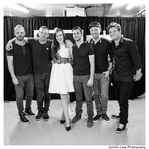 Mila Furstova and Coldplay, Royal Albert Hall, London, 2nd July