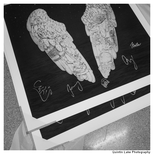 Mila Furstova and Coldplay, Royal Albert Hall, London, 2nd July