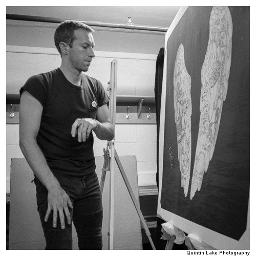 Mila Furstova and Coldplay, Royal Albert Hall, London, 2nd July