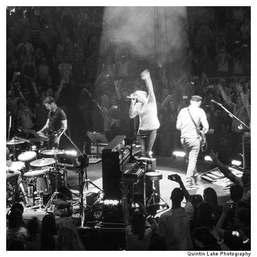 Mila Furstova and Coldplay, Royal Albert Hall, London, 2nd July