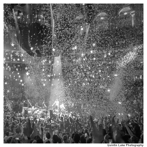 Mila Furstova and Coldplay, Royal Albert Hall, London, 2nd July