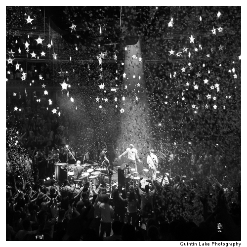 Mila Furstova and Coldplay, Royal Albert Hall, London, 2nd July