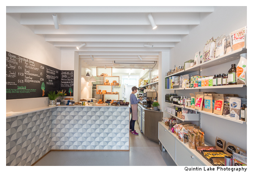 Modern Baker, Summertown, Oxford. Architect: James Wyman