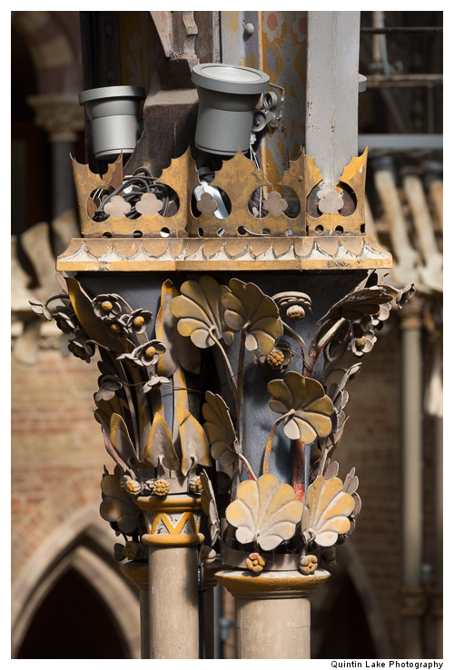 Interior of The Oxford University Museum of Natural History