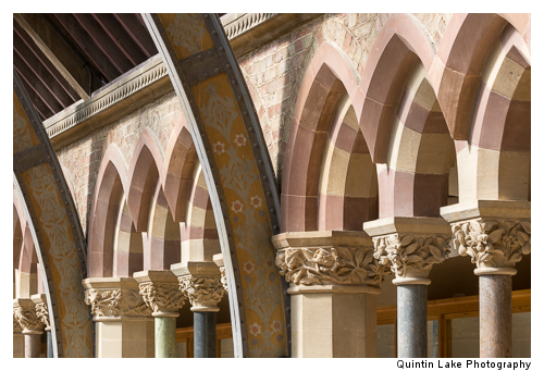 Interior of The Oxford University Museum of Natural History