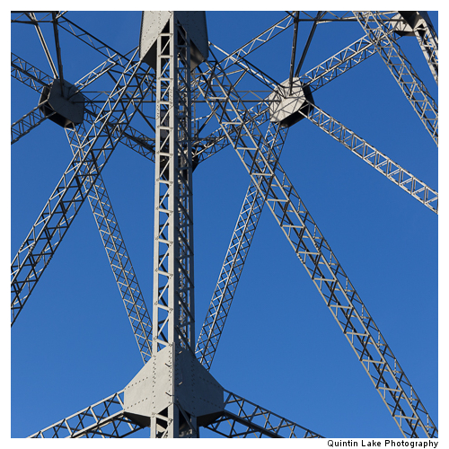 Aust Severn Powerline Crossing. West Pylon