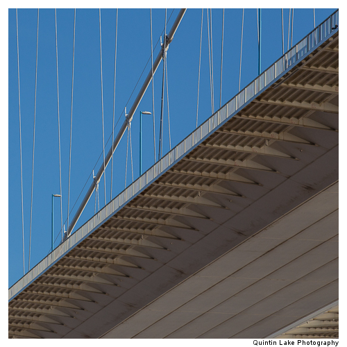 Severn Suspension Bridge  connecting England and Wales. Built 19