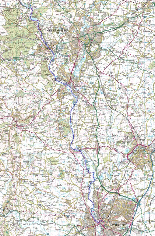 Upper Arley to Worcester