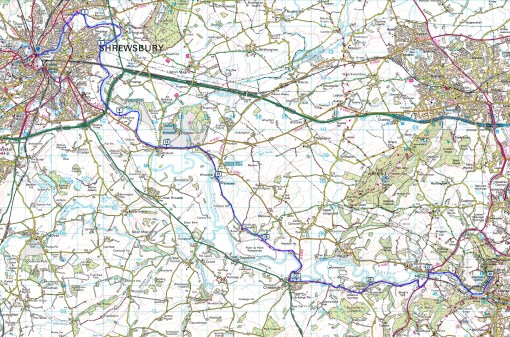 Shrewsbury to Ironbridge