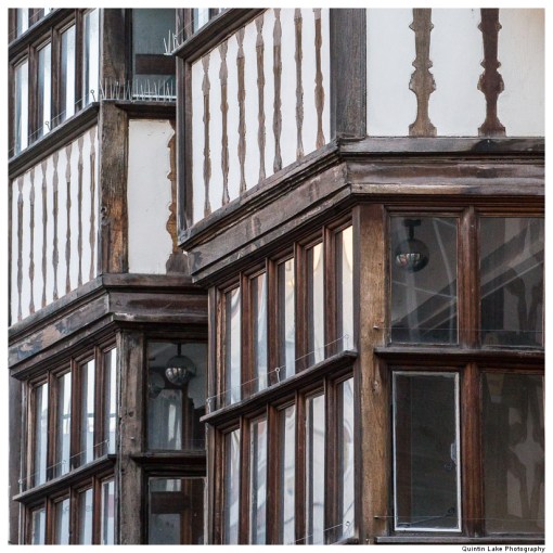 Tudor half-timbered houses of Shrewsbury, Shropshire, England