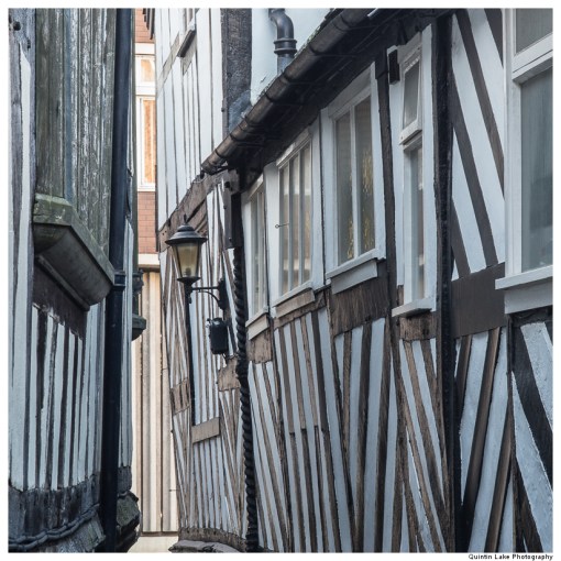 Tudor half-timbered houses of Shrewsbury, Shropshire, England
