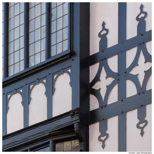 Tudor half-timbered houses of Shrewsbury, Shropshire, England