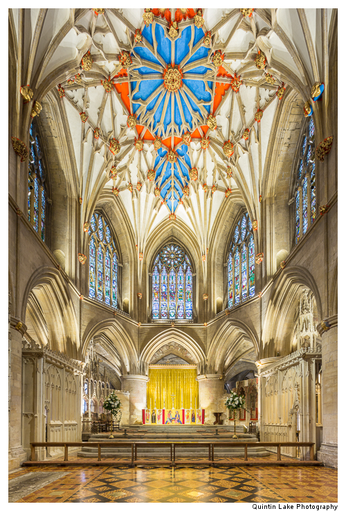 Choir, looking east to the high altar