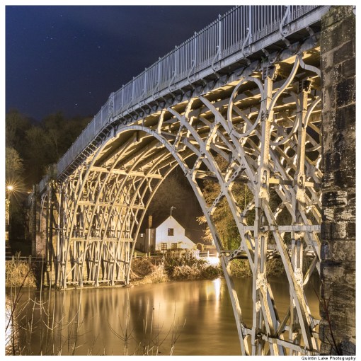 The Iron Bridge, Spanning the river Severn at Ironbridge Gorge