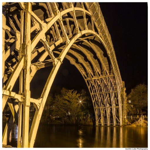 The Iron Bridge, Spanning the river Severn at Ironbridge Gorge