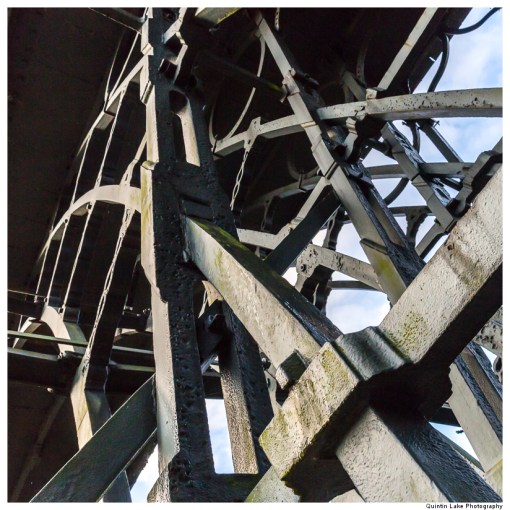 The Iron Bridge, Spanning the river Severn at Ironbridge Gorge