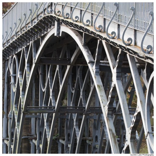 The Iron Bridge, Spanning the river Severn at Ironbridge Gorge