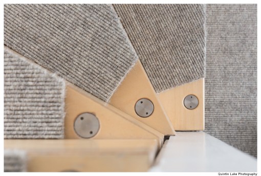 Hanging Stairs. 65 Hillgate Place, London. James Wyman Architects