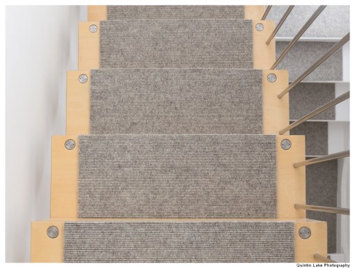 Hanging Stairs. 65 Hillgate Place, London. James Wyman Architects