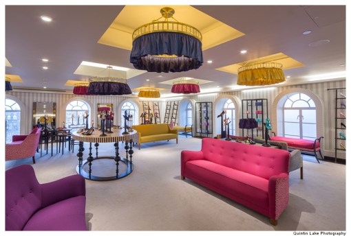 Manolo Blahnik, Harrods, 2015. Nick Leith-Smith, Architecture & Design