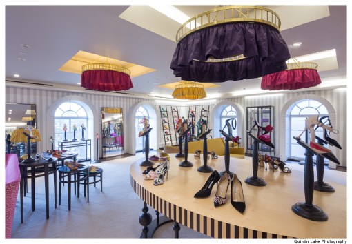 Manolo Blahnik, Harrods, 2015. Nick Leith-Smith, Architecture & Design