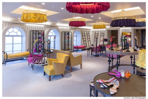 Manolo Blahnik, Harrods, 2015. Nick Leith-Smith, Architecture & Design