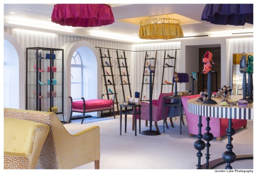 Manolo Blahnik, Harrods, 2015. Nick Leith-Smith, Architecture & Design