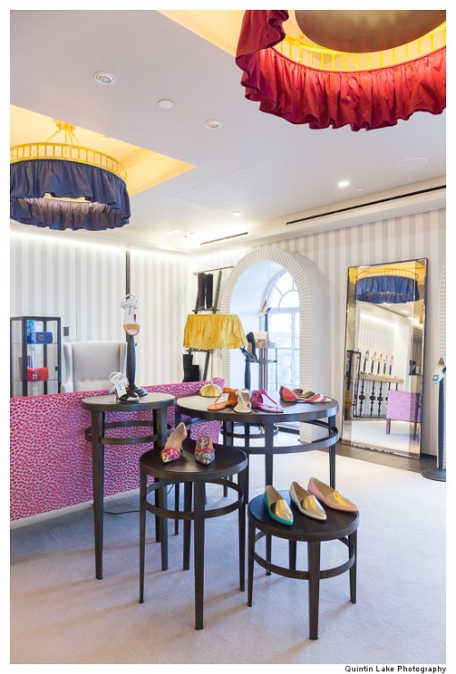 Manolo Blahnik, Harrods, 2015. Nick Leith-Smith, Architecture & Design