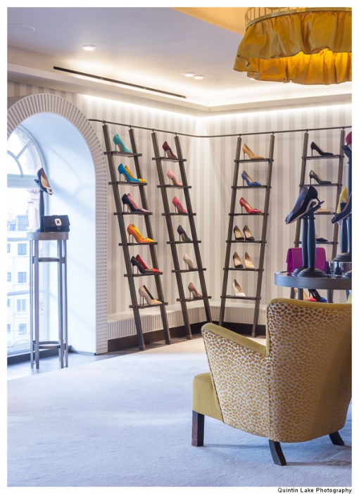 Manolo Blahnik, Harrods, 2015. Nick Leith-Smith, Architecture & Design