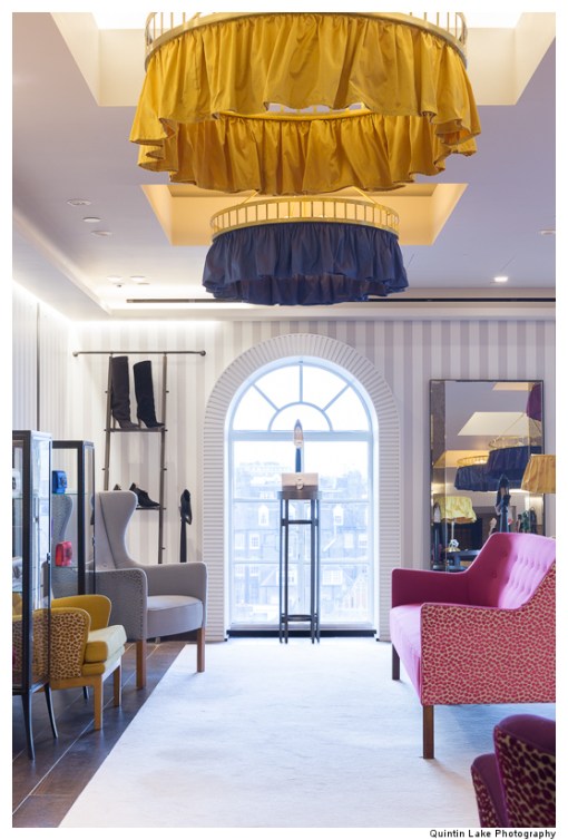 Manolo Blahnik, Harrods, 2015. Nick Leith-Smith, Architecture & Design