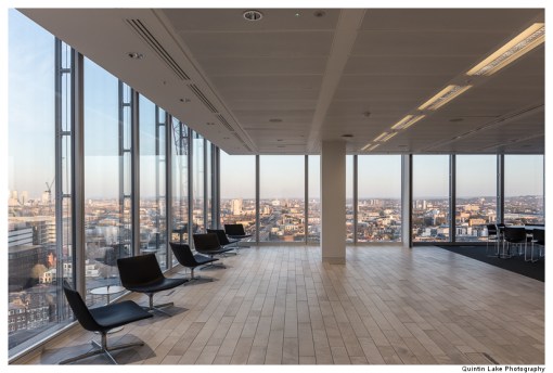 University of Warwick Business School, The Shard, London. Design by Berman Guedes Stretton Architects, 2015